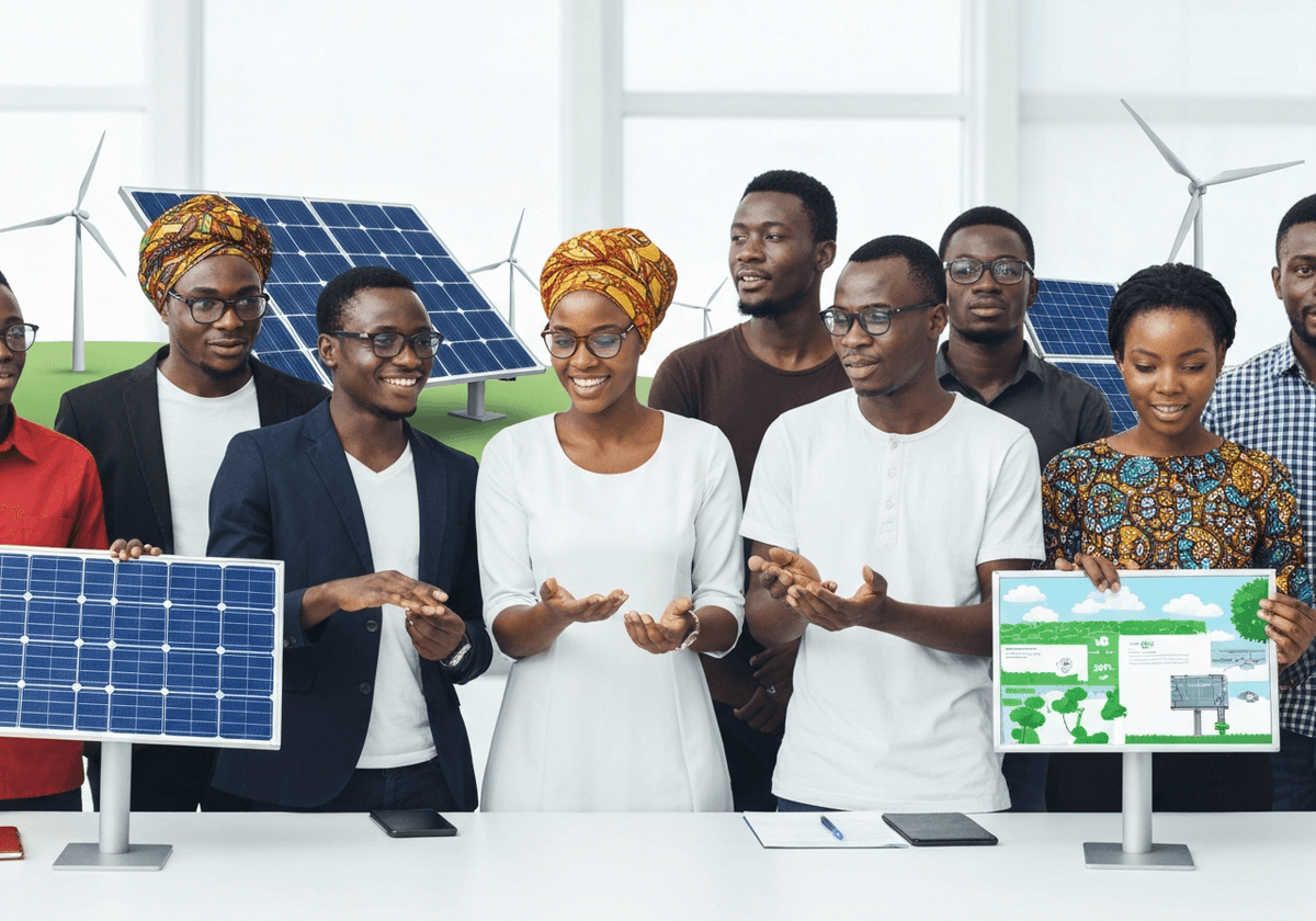 Innovators showcasing projects